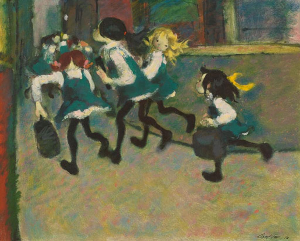 William Arthur Winter (1909-1996) - Children Running