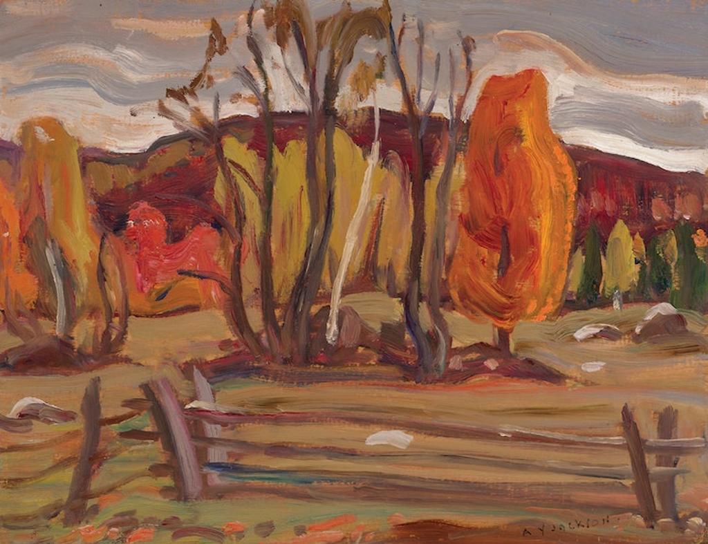 Alexander Young (A. Y.) Jackson (1882-1974) - Autumn near Danford Lake