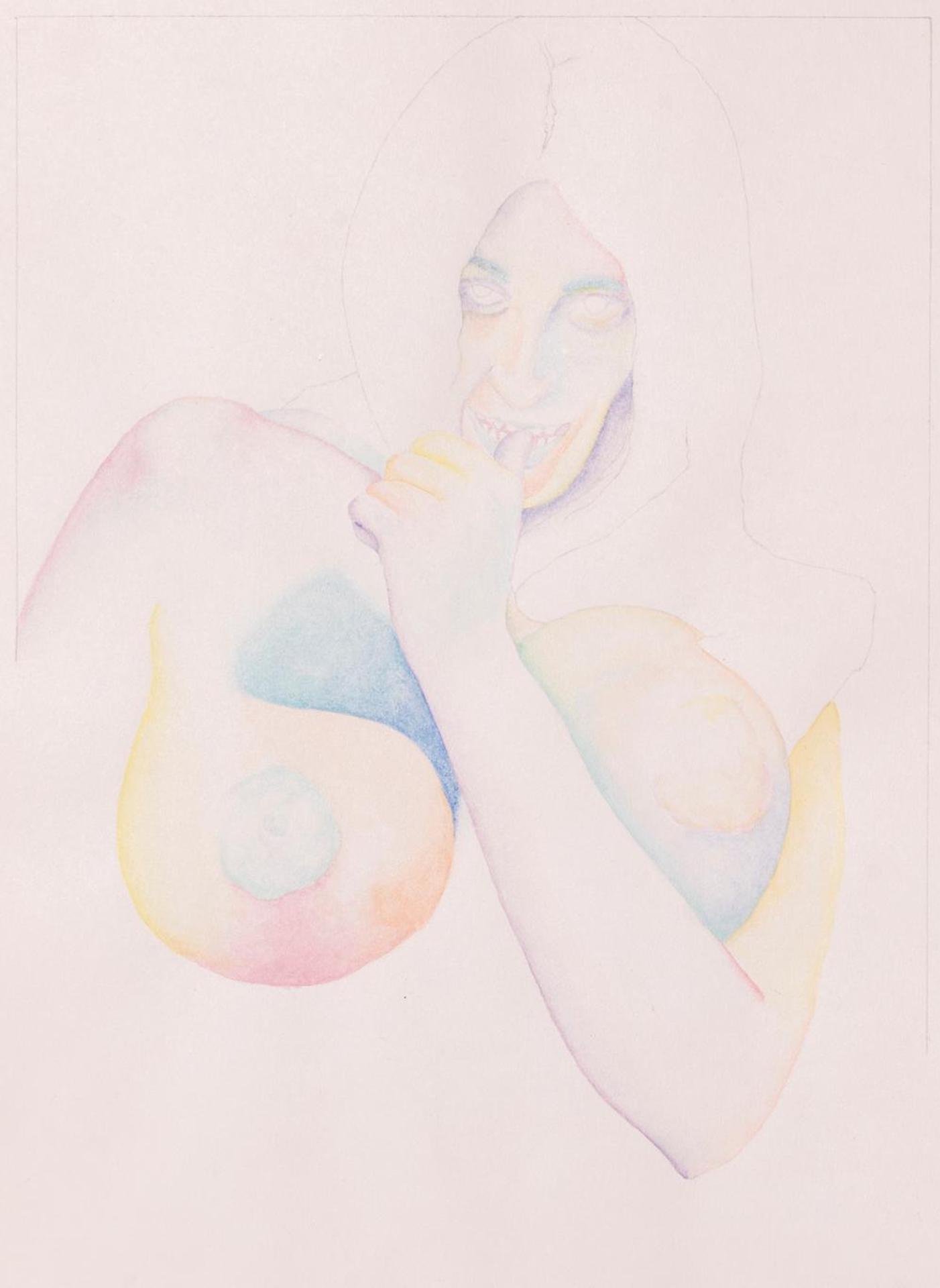 Richard Nardinelli - Untitled - Nude Biting Thumb