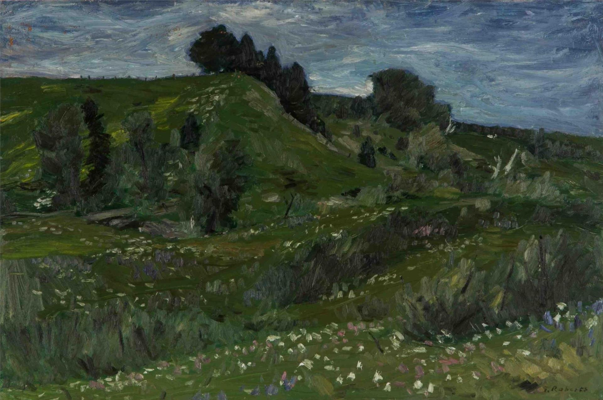 William Goodridge Roberts (1921-2001) - Hills & Valley, Port Au, Persil