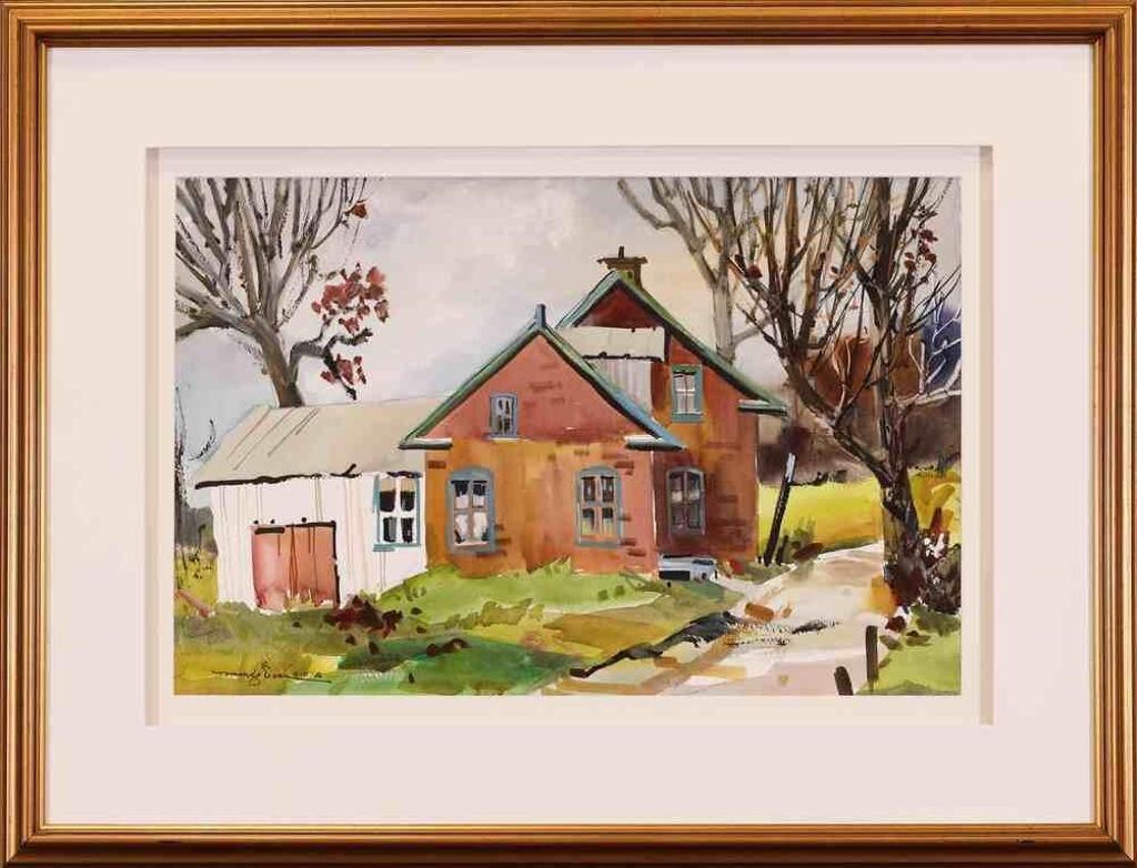 Margo Rivar - Untitled, House in Autumn