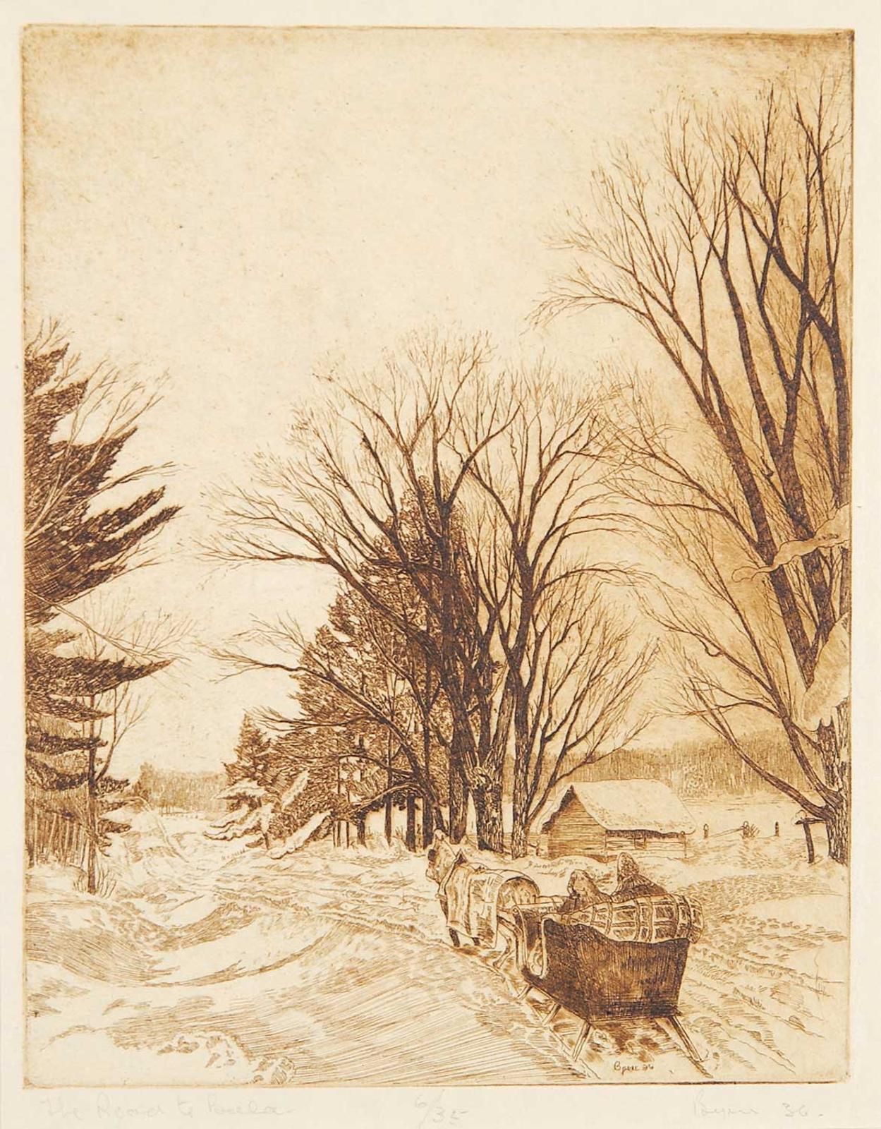 John L. Byrne (1906-1976) - The Road to Bala  #6/35