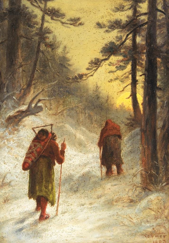 Frederick Arthur Verner (1836-1928) - Femmes indiennes potagères
