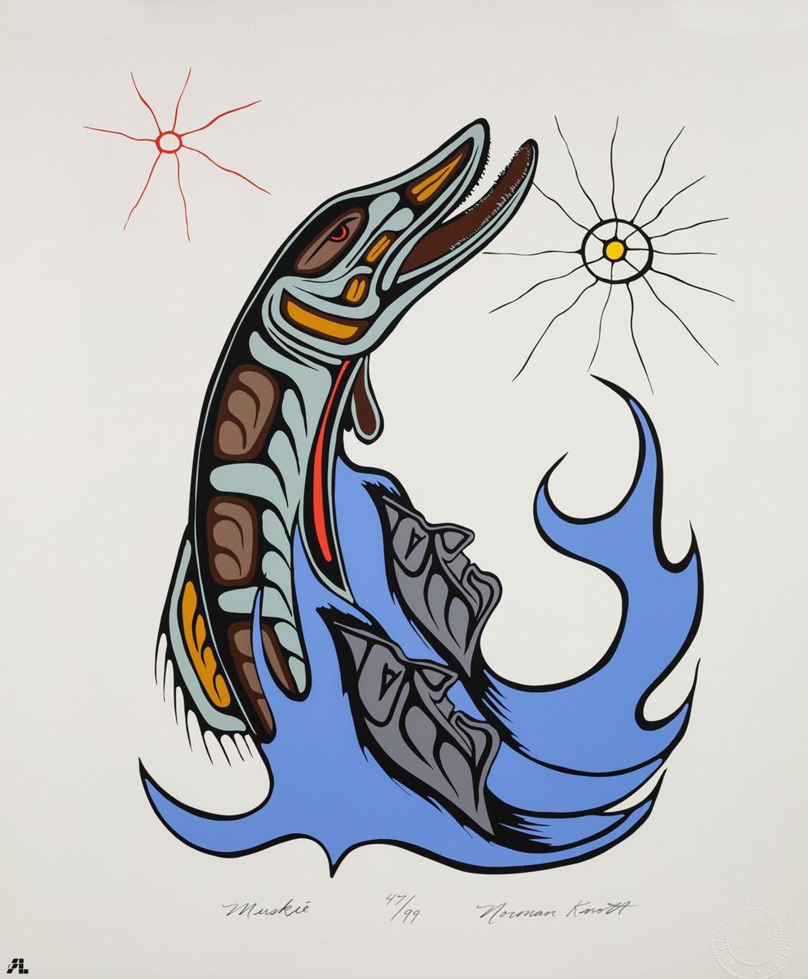 Norman Knott (1945-2003) - Muskie