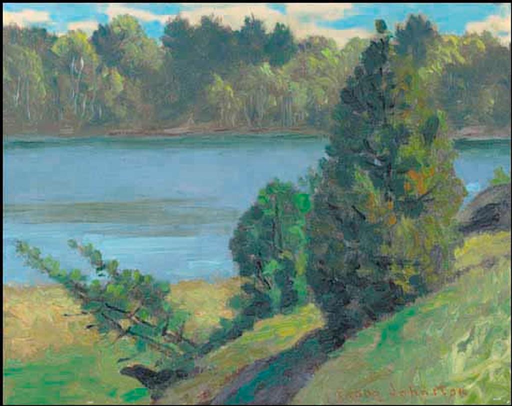 Frank (Franz) Hans Johnston (1888-1949) - Near Parry Sound, Rankin Lake