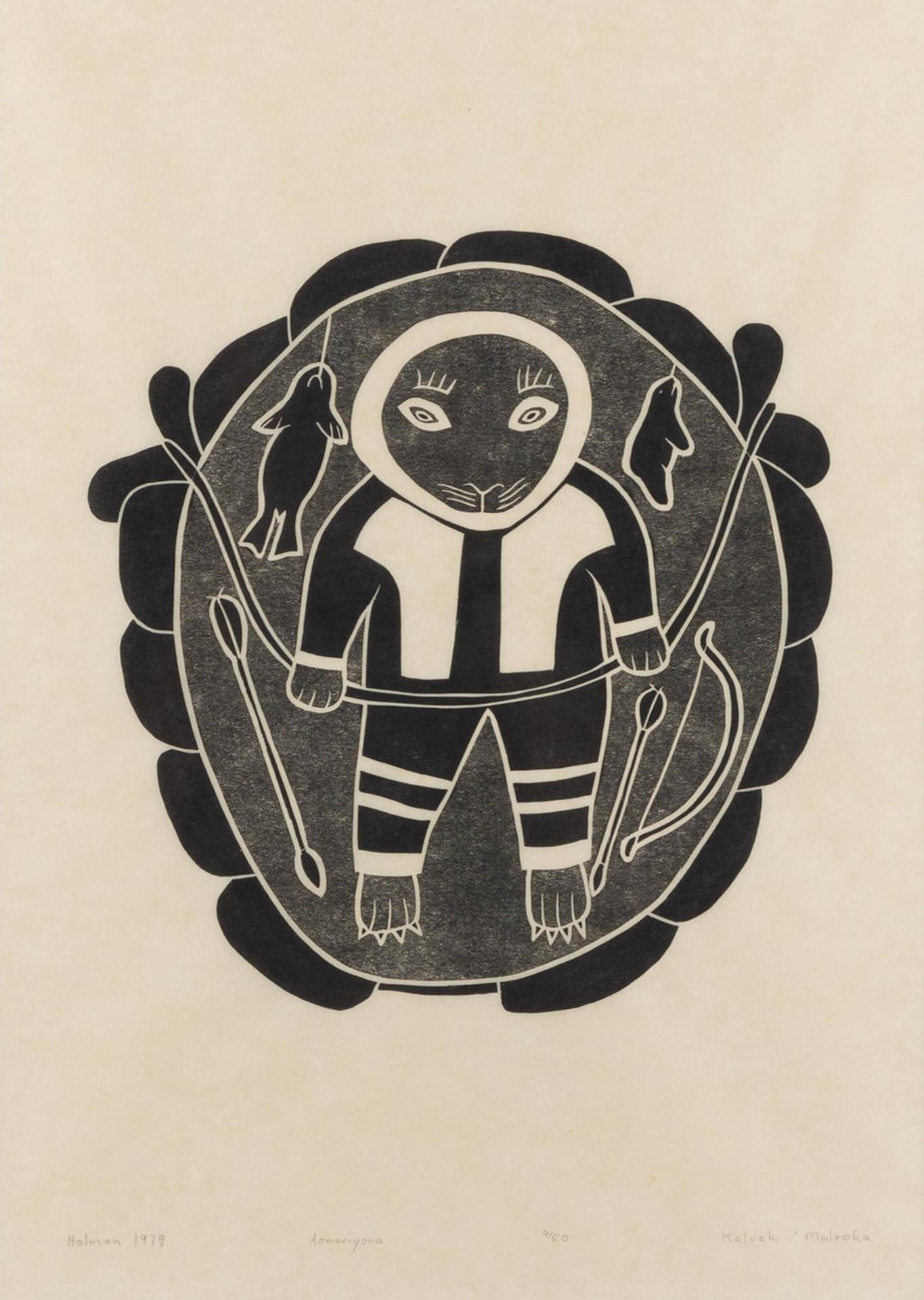 Helen Mabel Nigiyok Kalvak (1901-1984) - Aomariyona, 1979