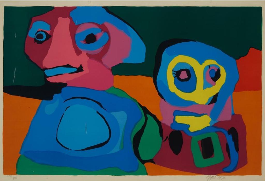 Karel Appel (1921-2006) - Looking In To The Infinite, 1970