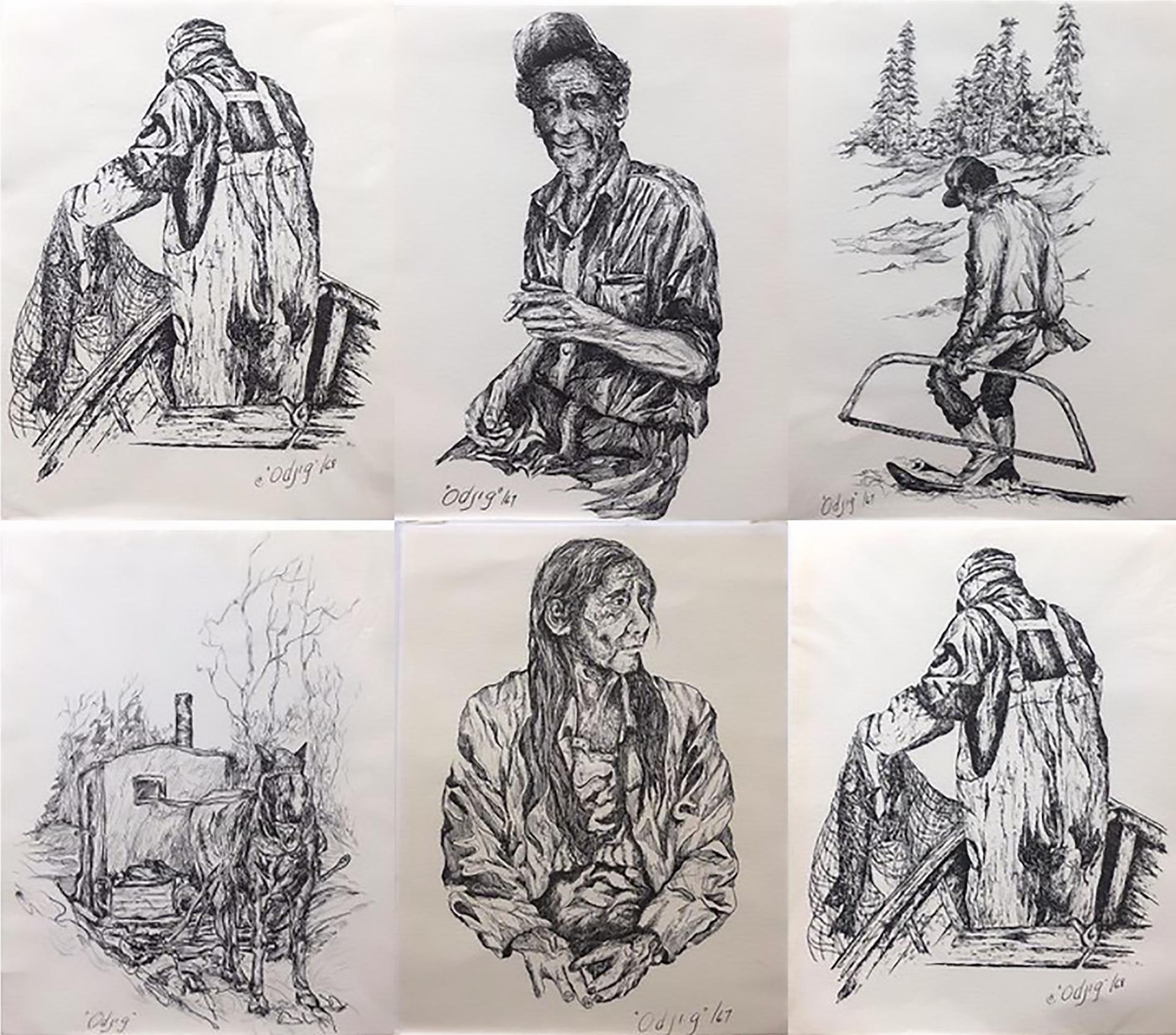 Daphne Odjig (1919-2016) - Various Subjects