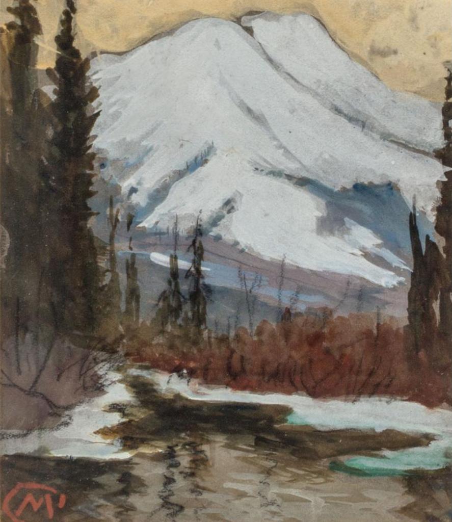 Maurice Galbraith Cullen (1866-1934) - View Of The Rockies From The Echo River
