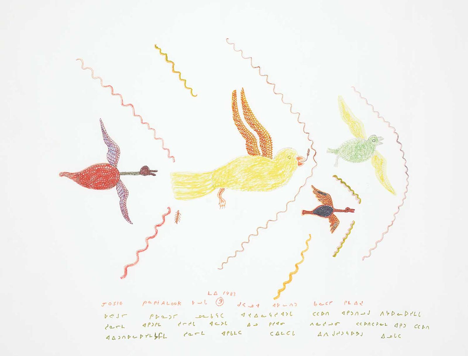 Papialuk - Untitled - These Colourful Birds