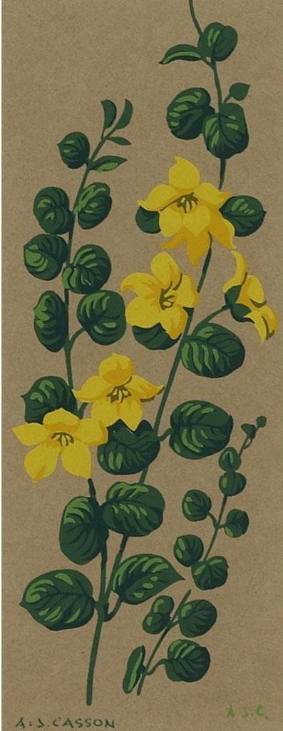 Alfred Joseph (A.J.) Casson (1898-1992) - Yellow Flowers