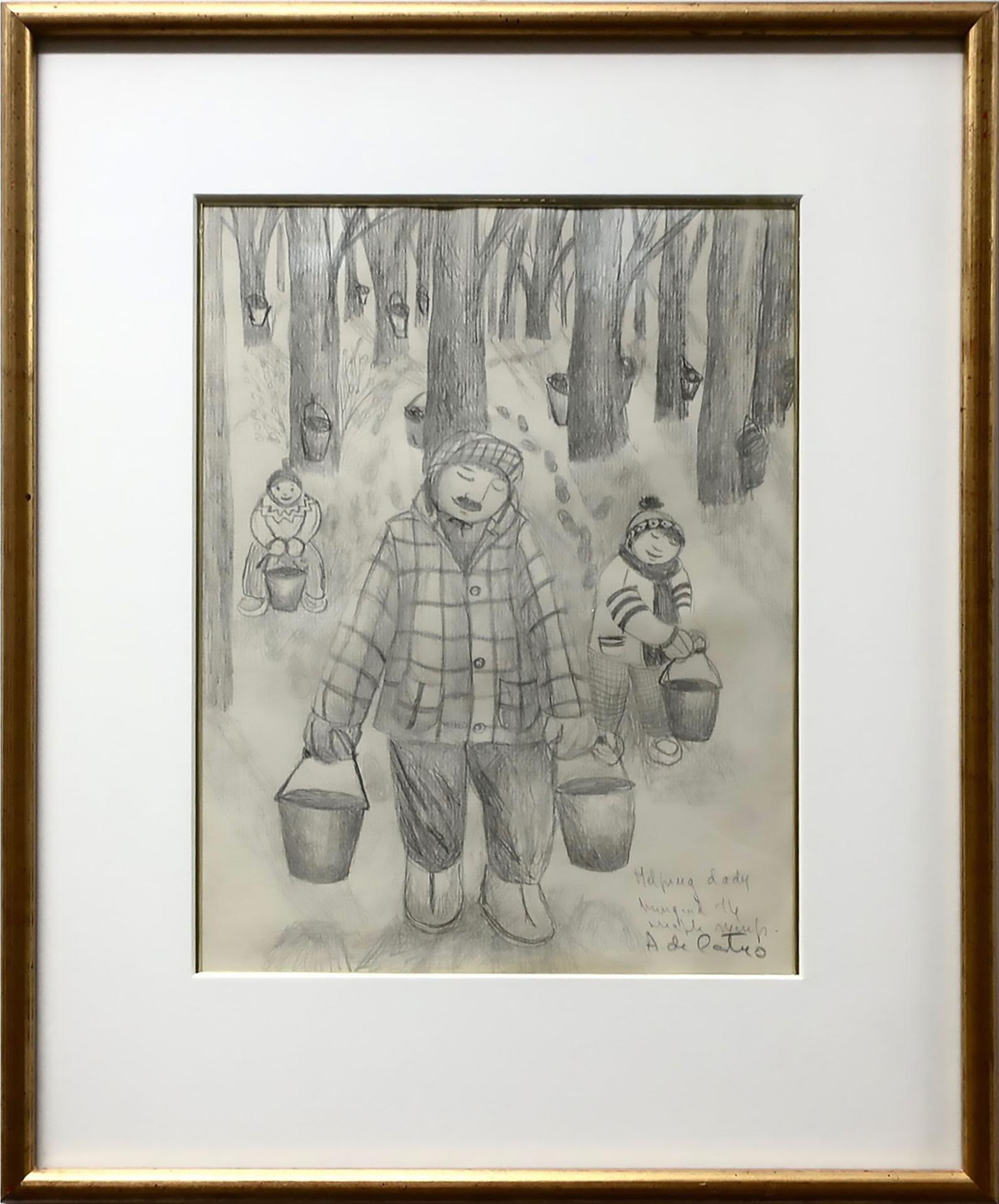 Alberto de Castro (1952-1995) - Helping Daddy Bringing The Maple Syrup
