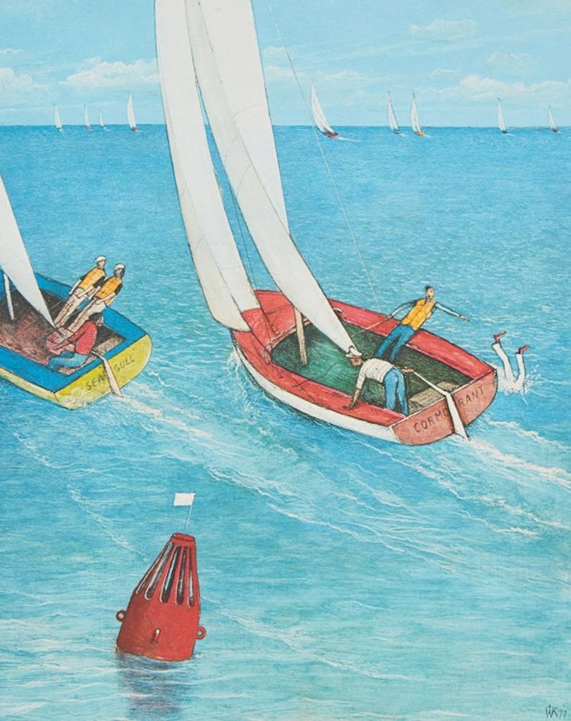William Kurelek (1927-1977) - Sailing
