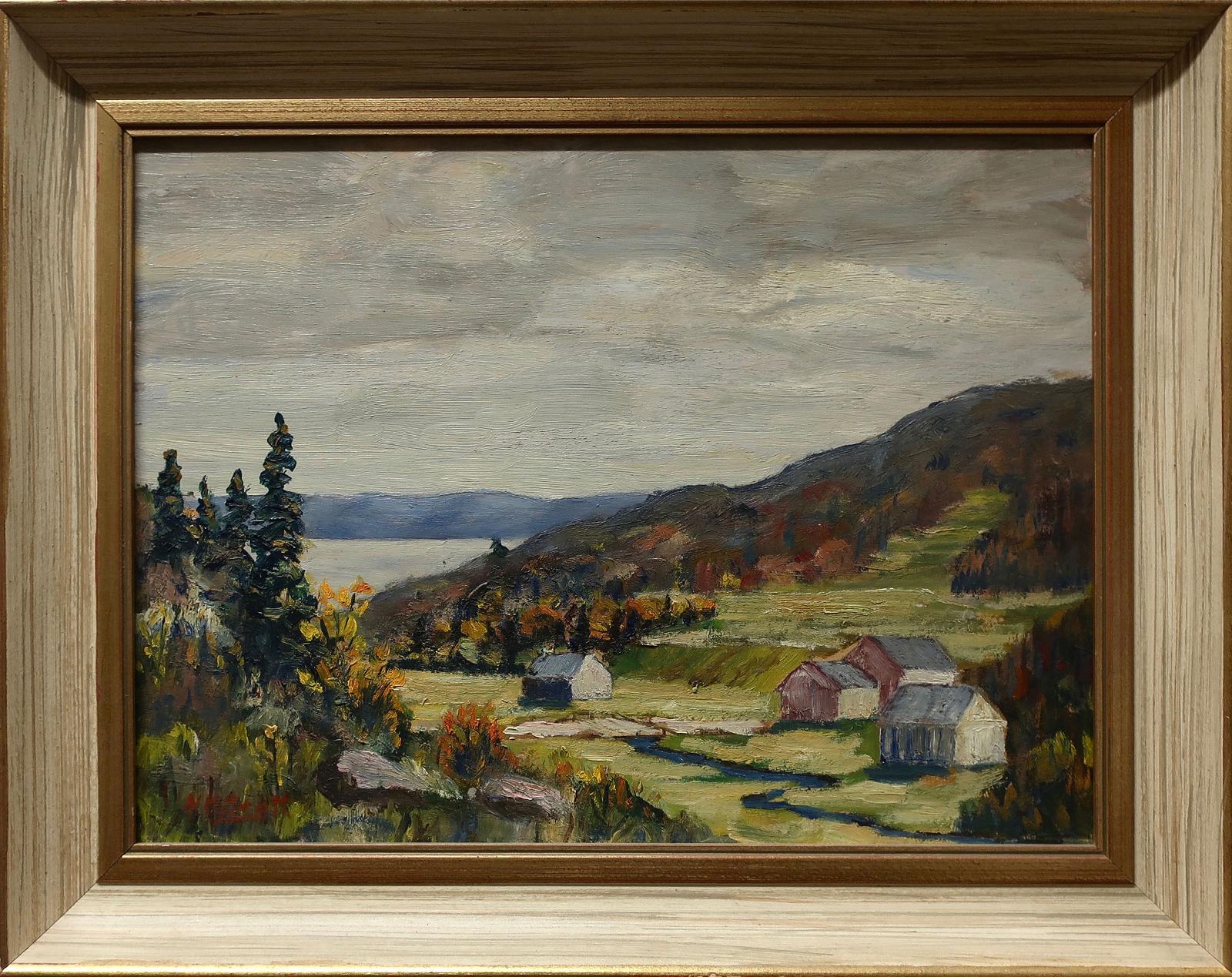 Norman M. Scott - Untitled (Fall Farmscape)