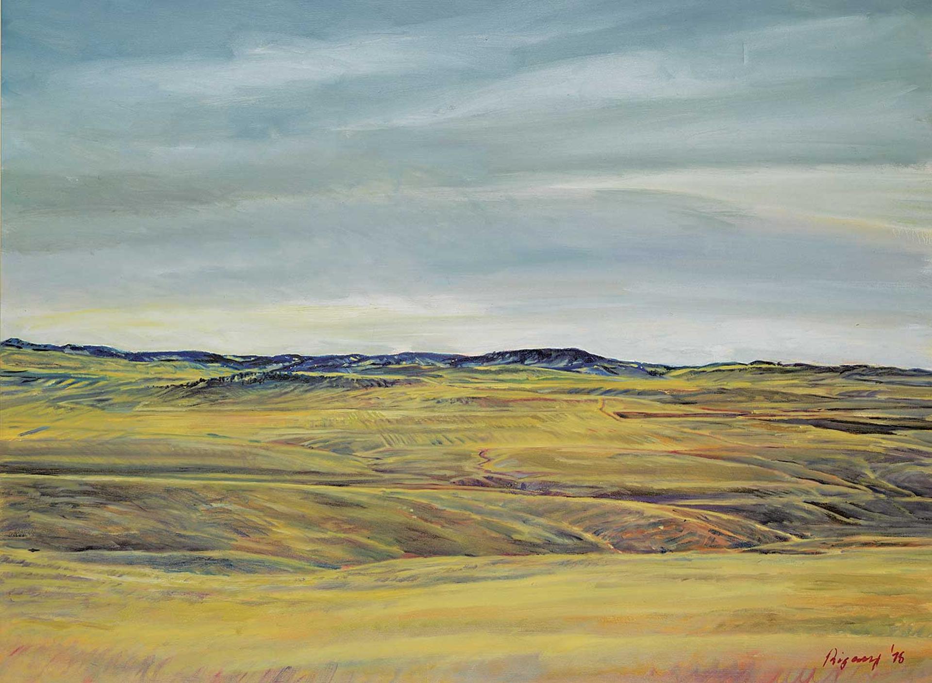 Jack Rigaux (1951) - Untitled - Porcupine Hills