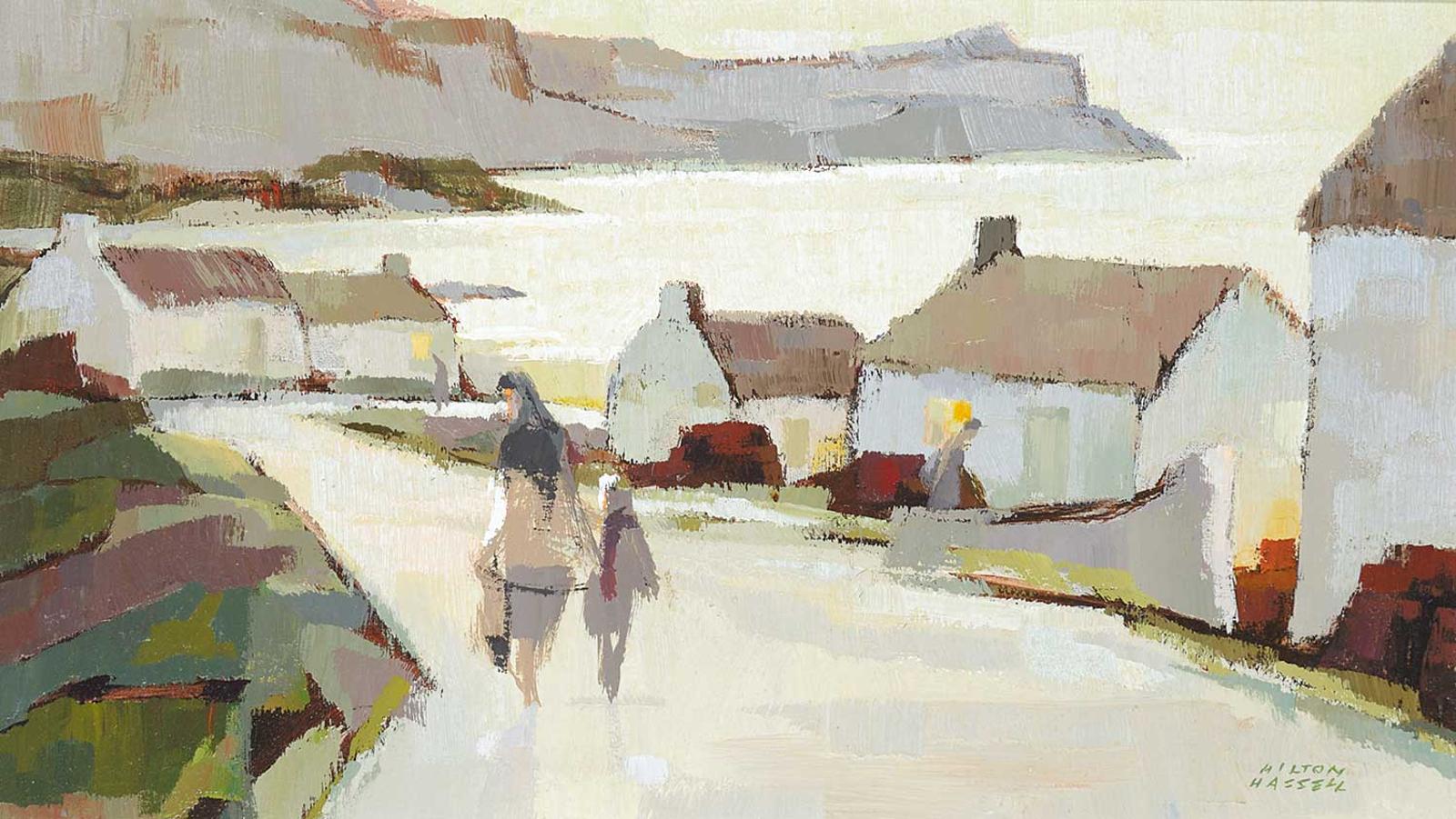 Hilton MacDonald Hassell (1910-1980) - Morning Achill, County Mayo, Eire