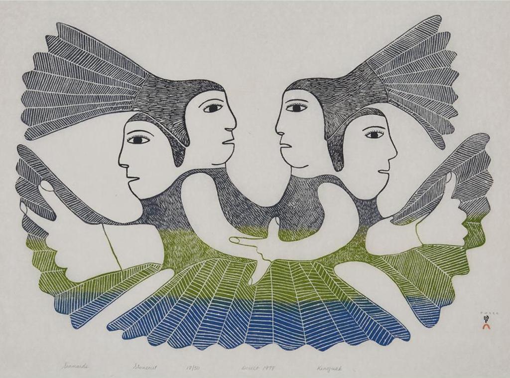 Kenojuak Ashevak (1927-2013) - Seamaids