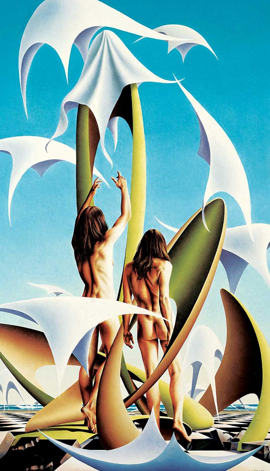 Paul W. Kelley (1955) - Untitled - Kites