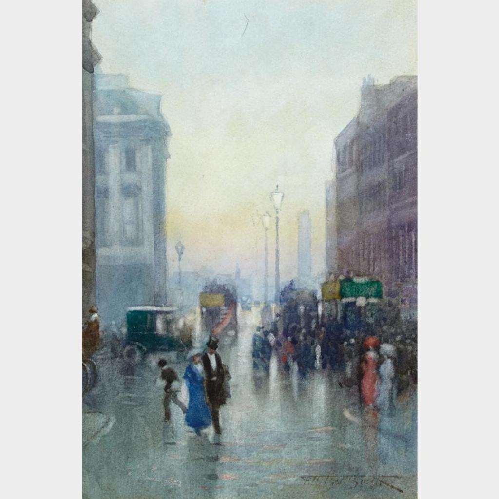 Frederic Martlett Bell-Smith (1846-1923) - Near Waterloo Bridge