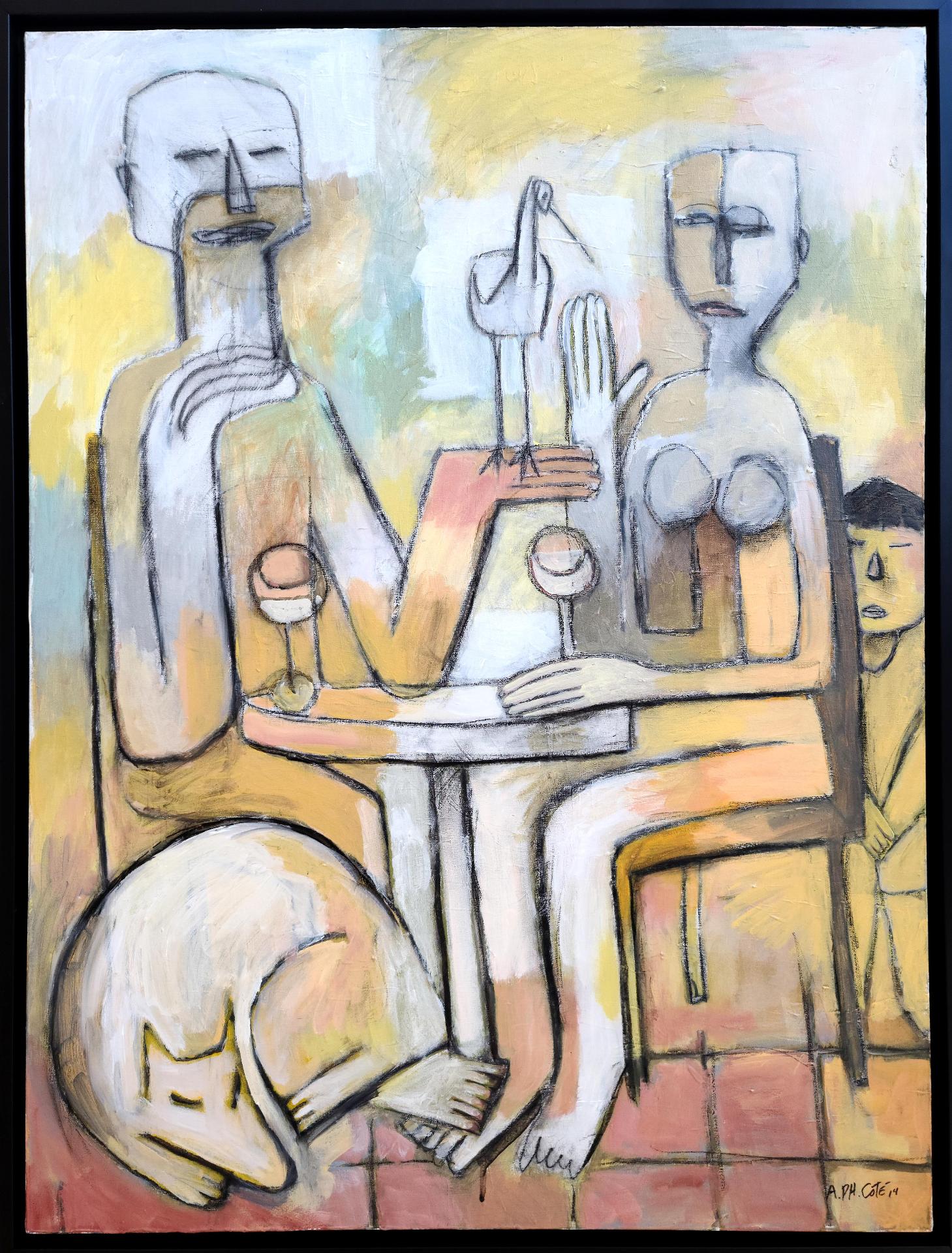 André Philippe Côté - André-Philippe Côté, Coupe à l'oiseau et au chien, 2014