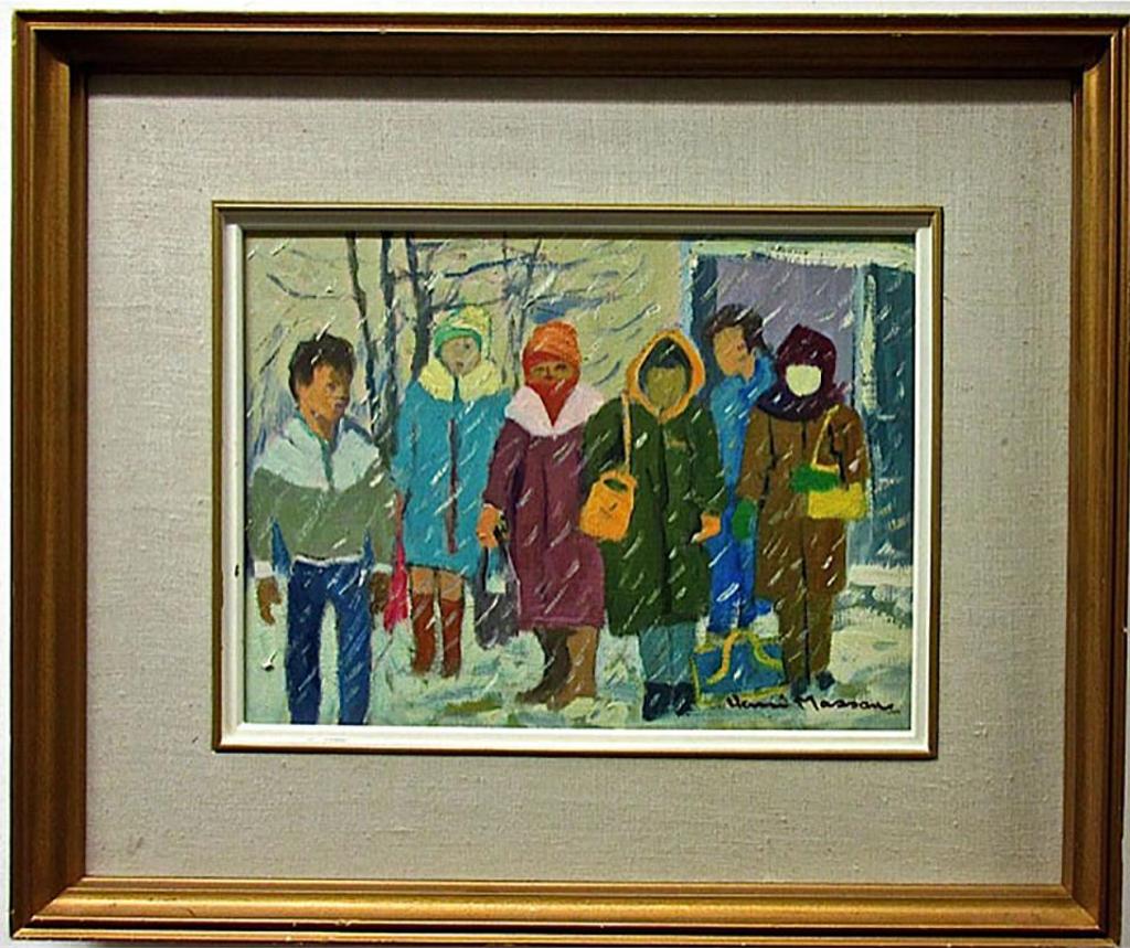 Henri Leopold Masson (1907-1996) - Bus Stop