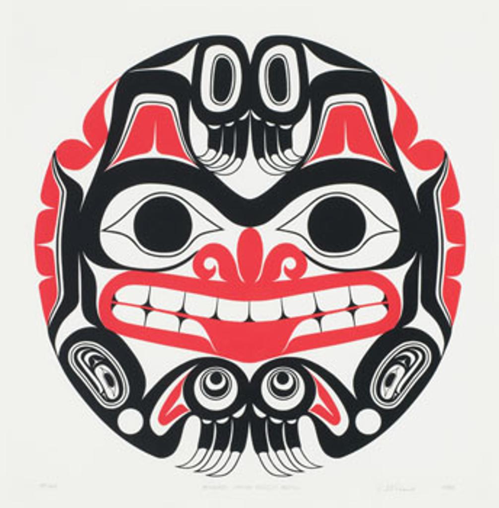William Ronald (Bill) Reid (1920-1998) - Xhuwaji / Haida Grizzly Bear