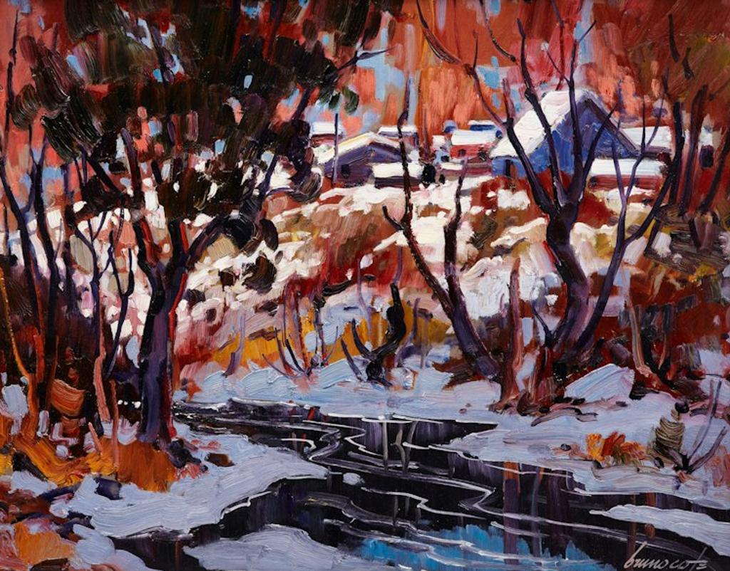 Bruno Cote (1940-2010) - Small Village