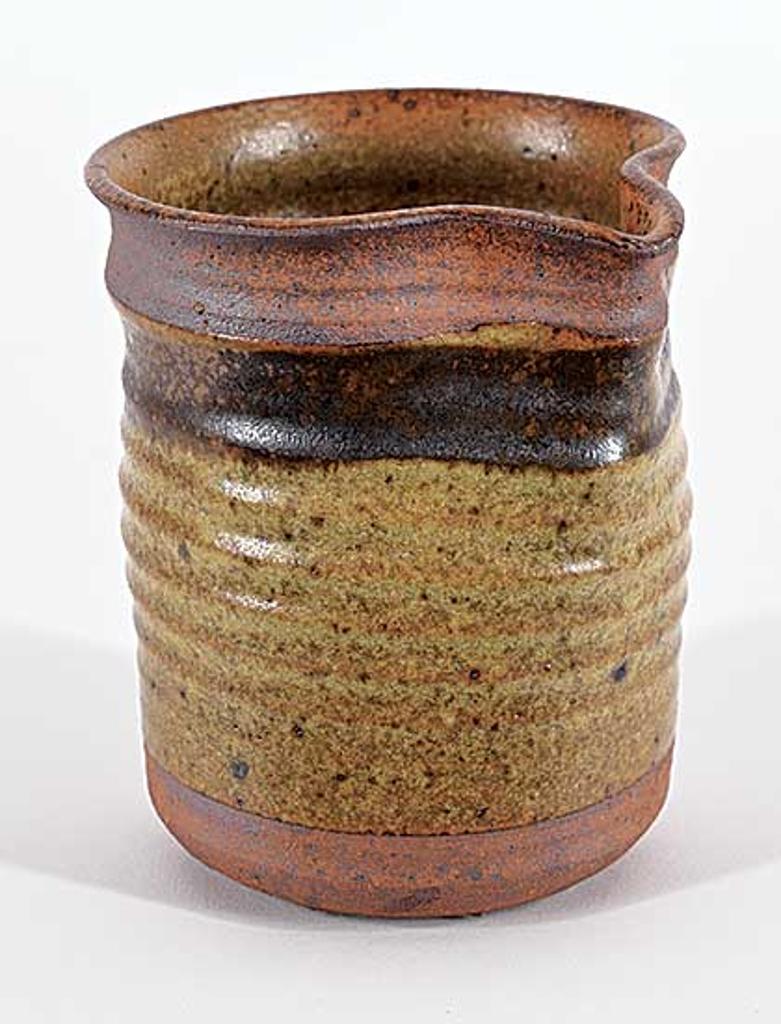 Edward Drahanchuk (1939) - Untitled - Small Brown and Black Pitcher