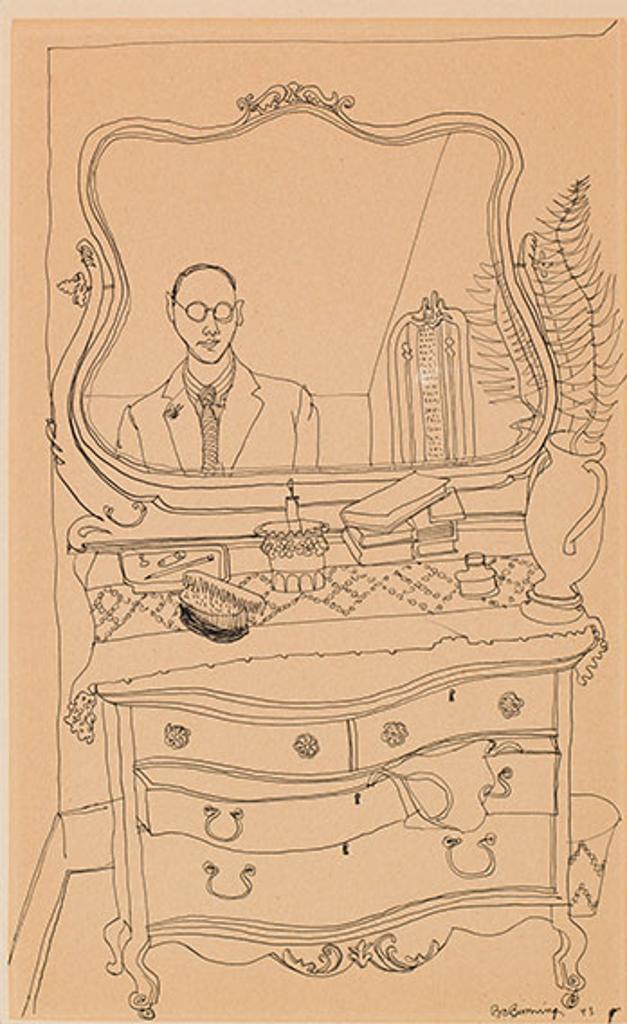 Bertram Charles (B.C.) Binning (1909-1976) - Baroque Self Portrait