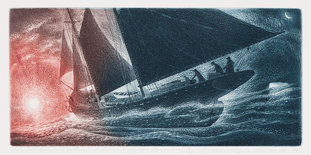 David Lloyd Blackwood (1941-2022) - The Nickerson Outward Bound for the Labrador