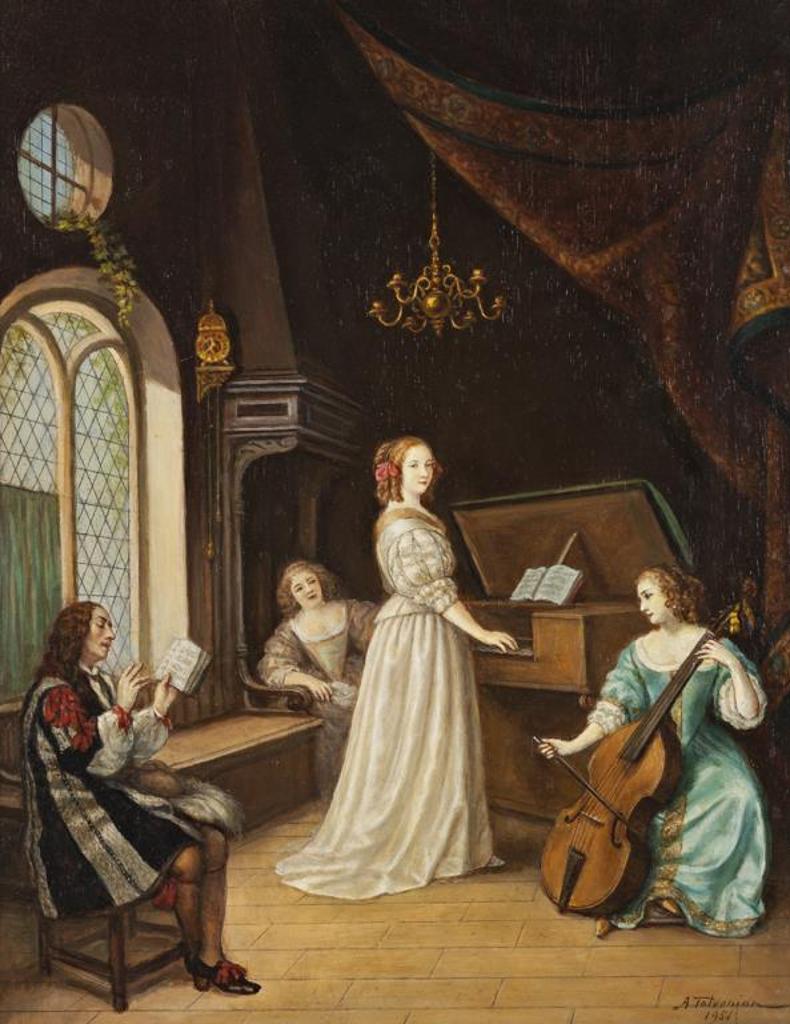 Arshag Tolvanian (1880-1969) - The Music Lesson