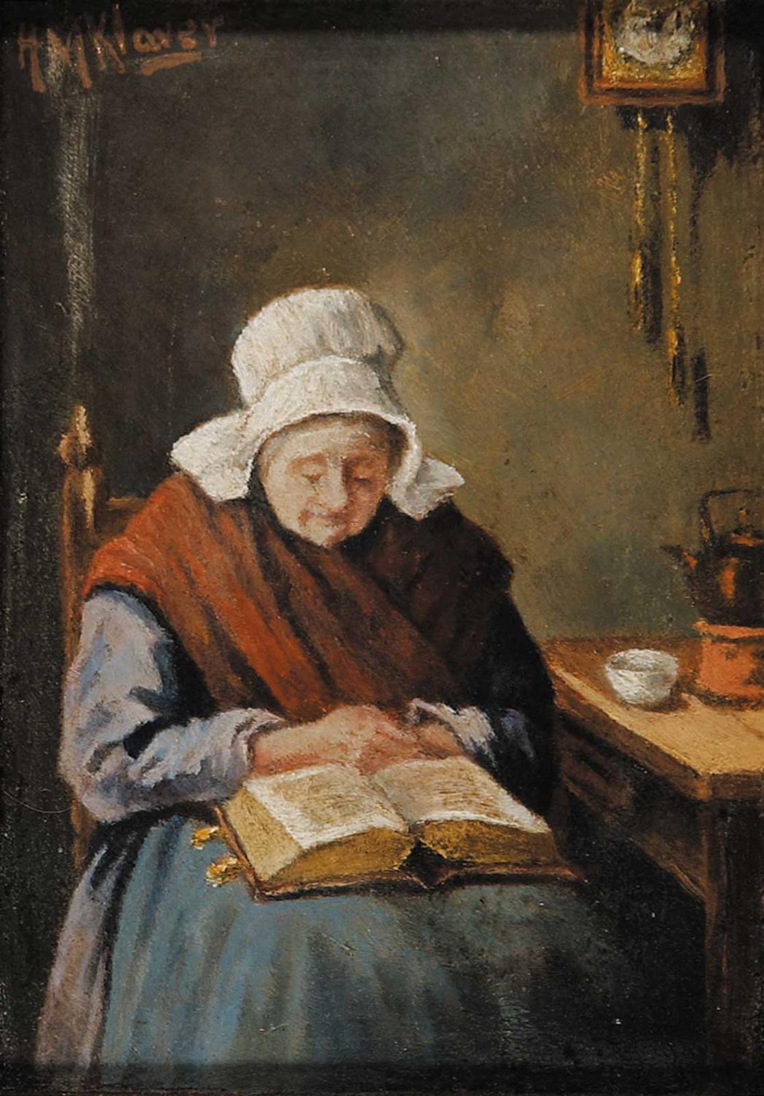 H.M. Klaver - Untitled - Nana Reading
