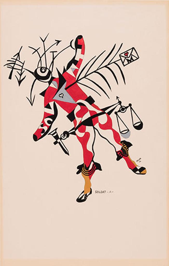 Alfred Pellan (1906-1988) - Soldat A