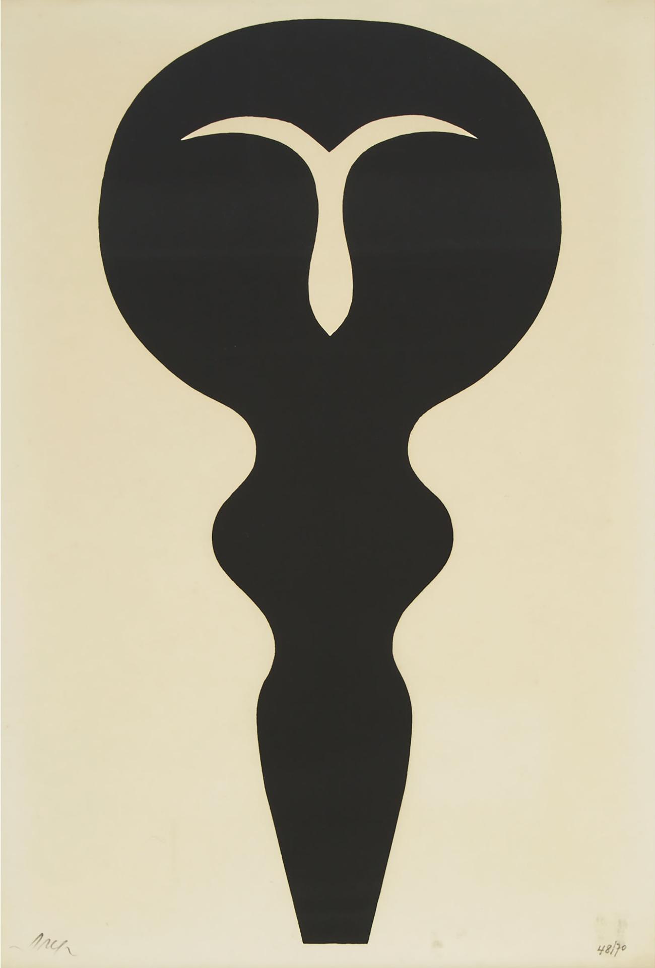 Jean (Hans) Arp (1886-1966) - Idole (From La Magie Quotidienne), 1961 [arntz, 233]