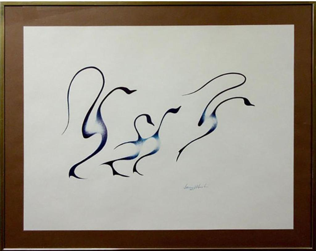 Garry J. Meeches (1957) - Four Geese