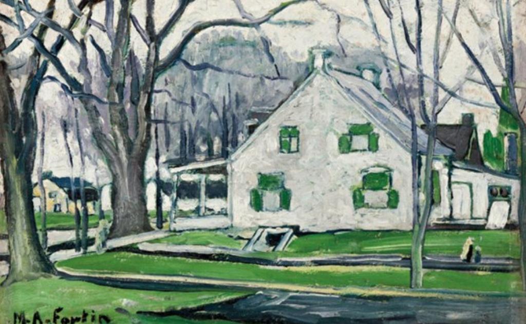 Marc-Aurèle Fortin (1888-1970) - Rue Principale, Ste. Rose