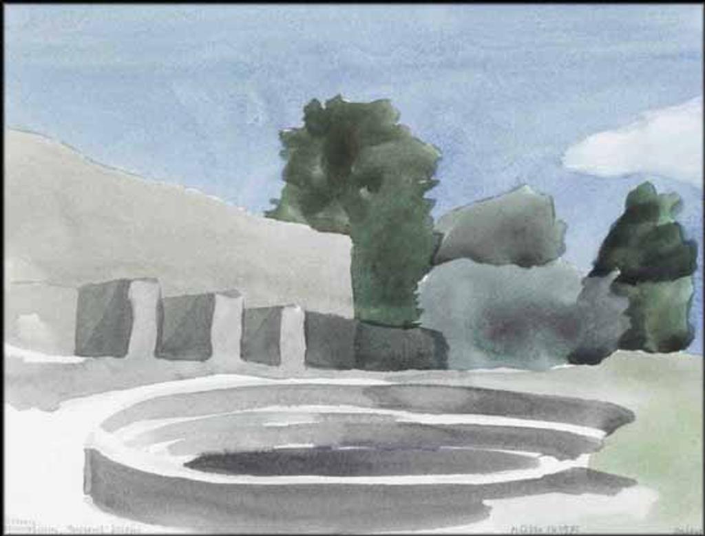 Toni (Norman) Onley (1928-2004) - Roman Gymnasium, Ancient Delphi