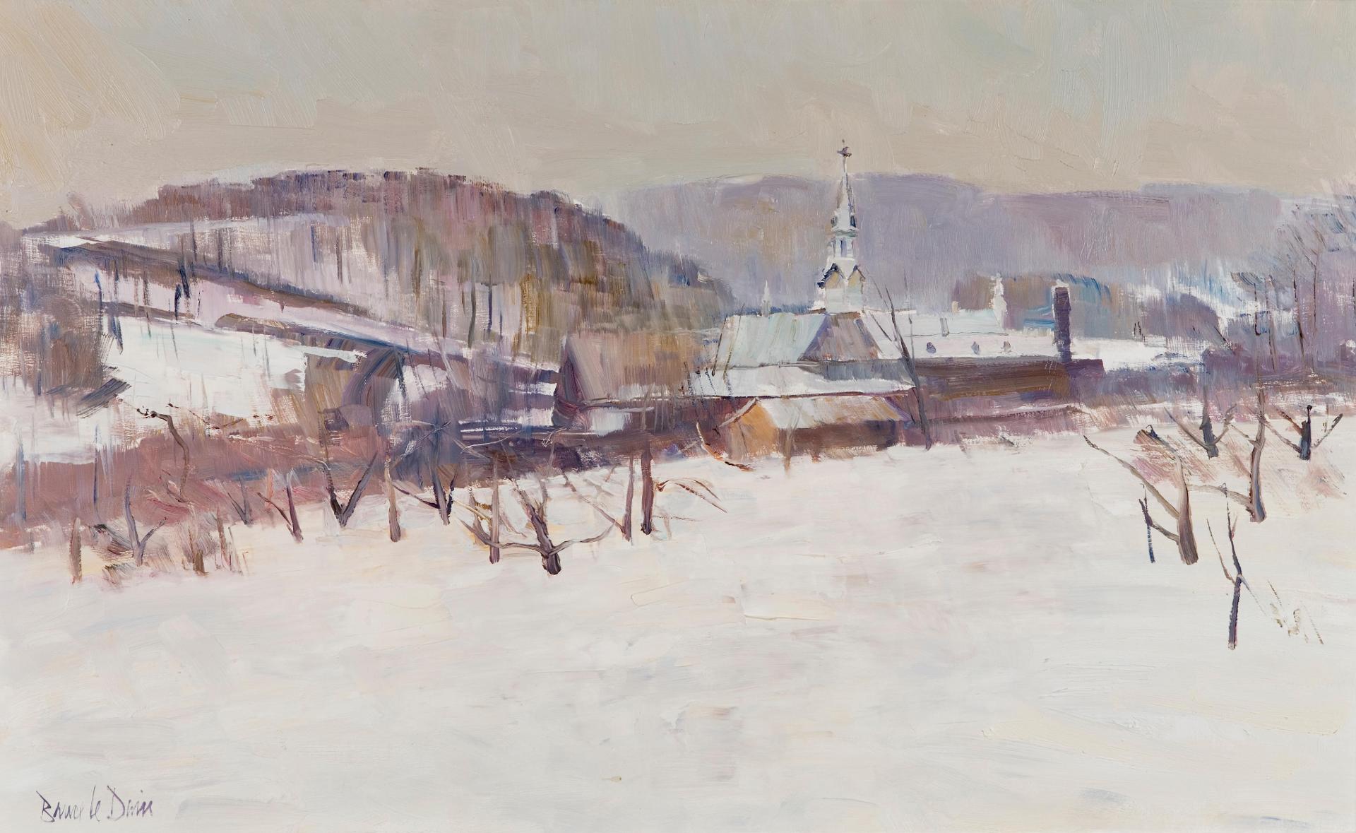 Bruce Le Dain (1928-2000) - The Cistercian Oka Monastery, Que