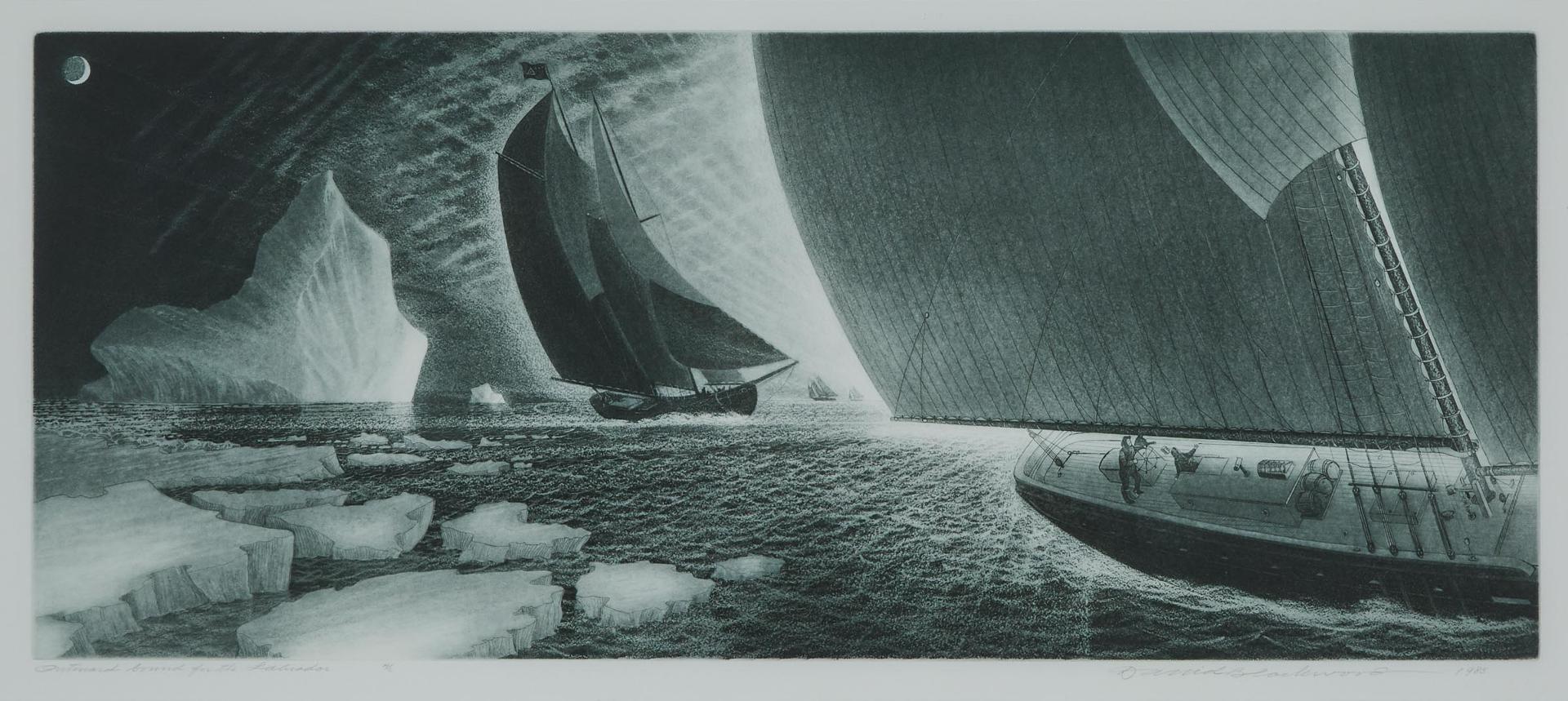 David Lloyd Blackwood (1941-2022) - Outward Bound For The Labrador, 1985