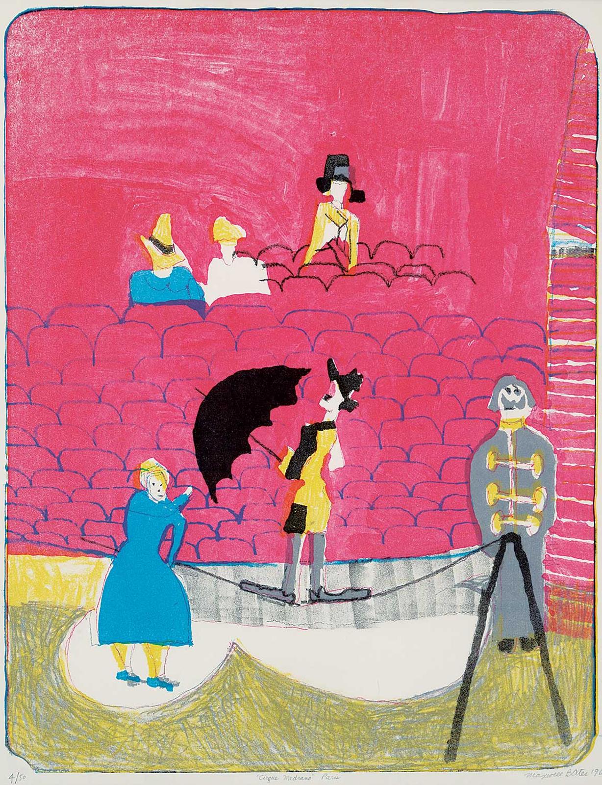 Maxwell Bennett Bates (1906-1980) - 'Cirque Medrano', Paris  #4/50