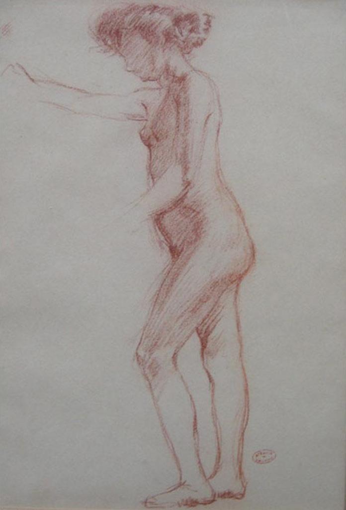 Clarence Alphonse Gagnon (1881-1942) - Standing Male Nude; Standing Female Nude