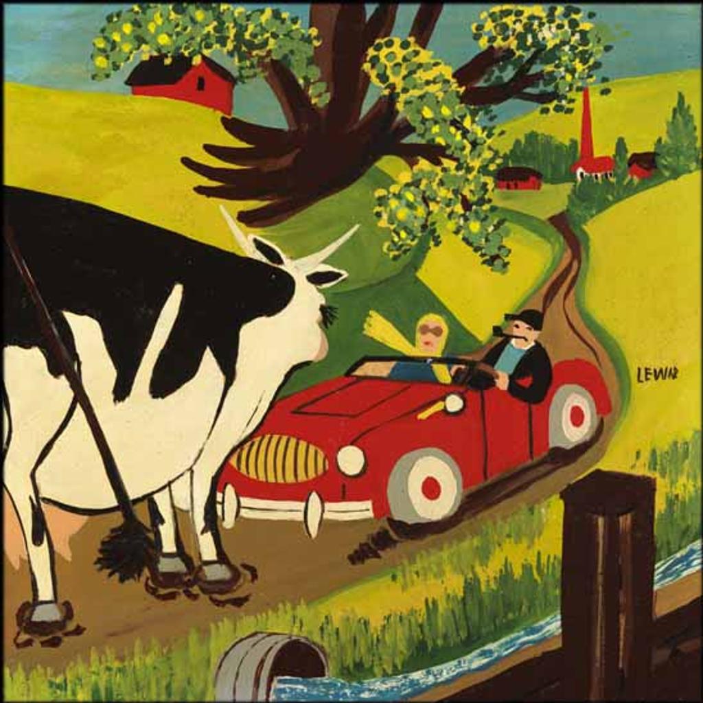 Maud Kathleen Lewis (1903-1970) - Traffic Jam