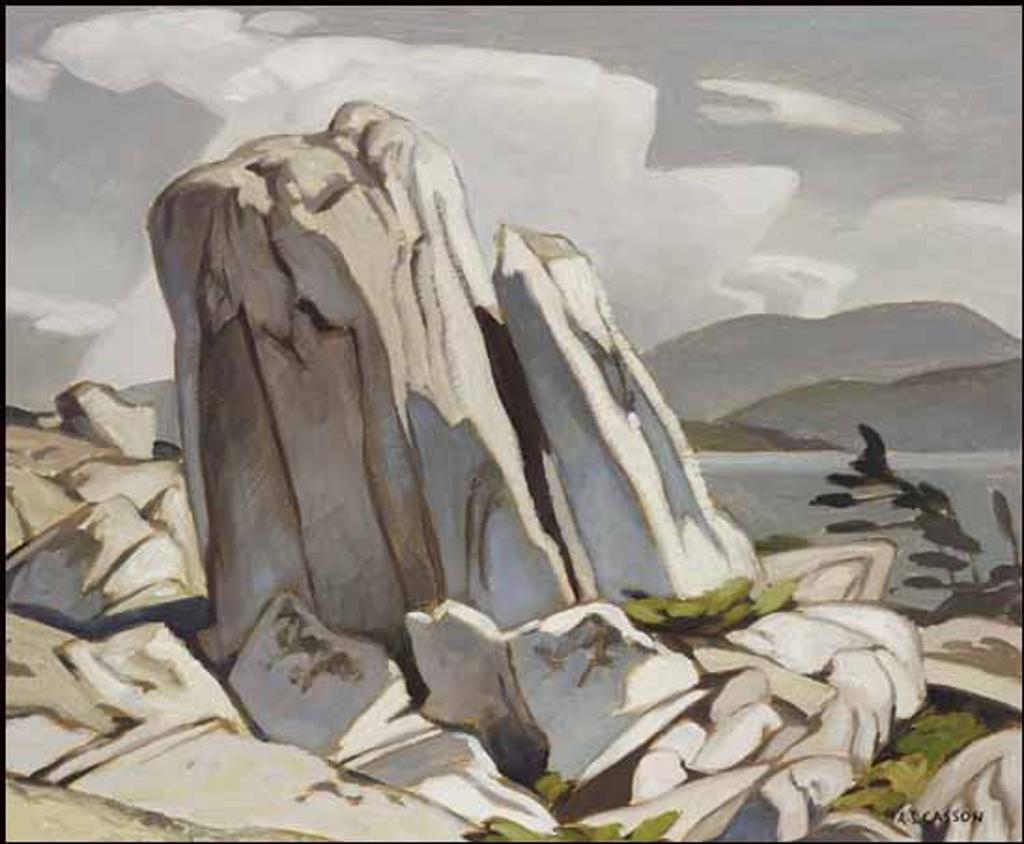 Alfred Joseph (A.J.) Casson (1898-1992) - Fisherman's Point, Fraser Bay