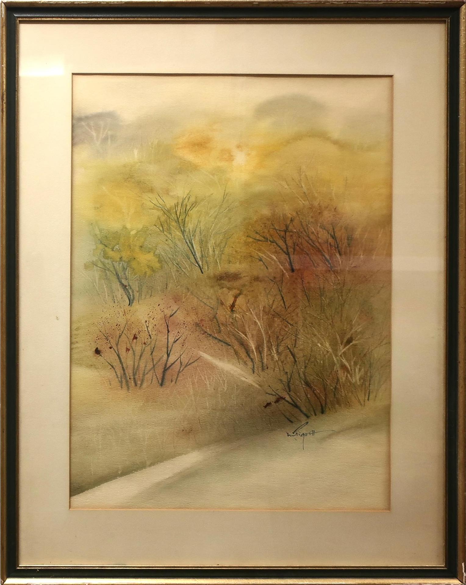 Marjorie Pigott (1904-1990) - An Autumn Path