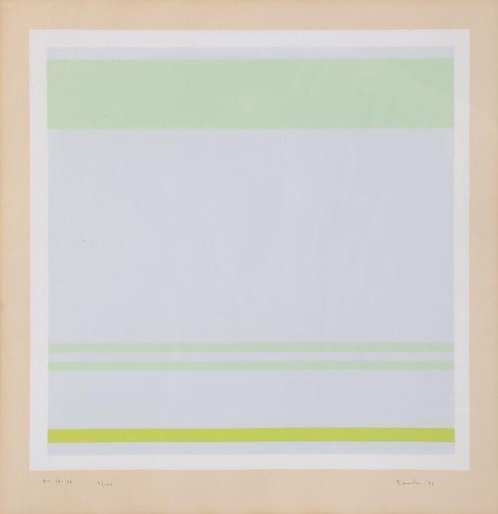 Yves Gaucher (1934-2000) - 21 1X (1966)
