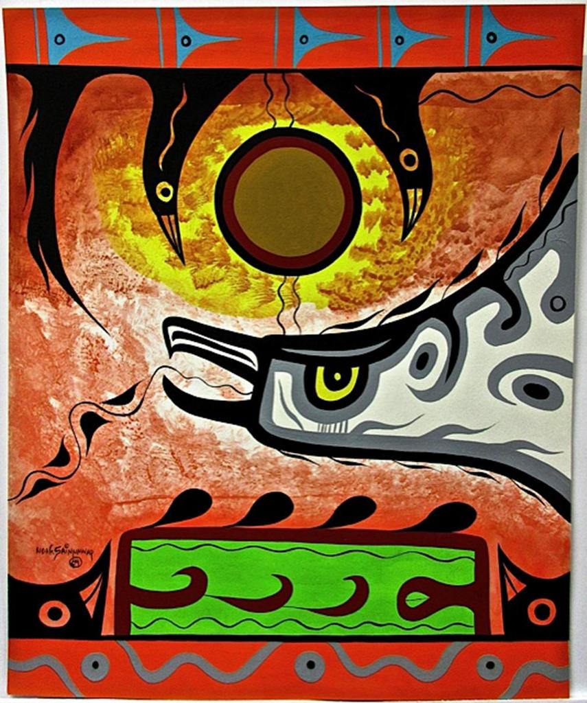Noah Sainnawap (1954-2005) - Sacred Eagle Flying Through Dreamland; Out Of Body Experience