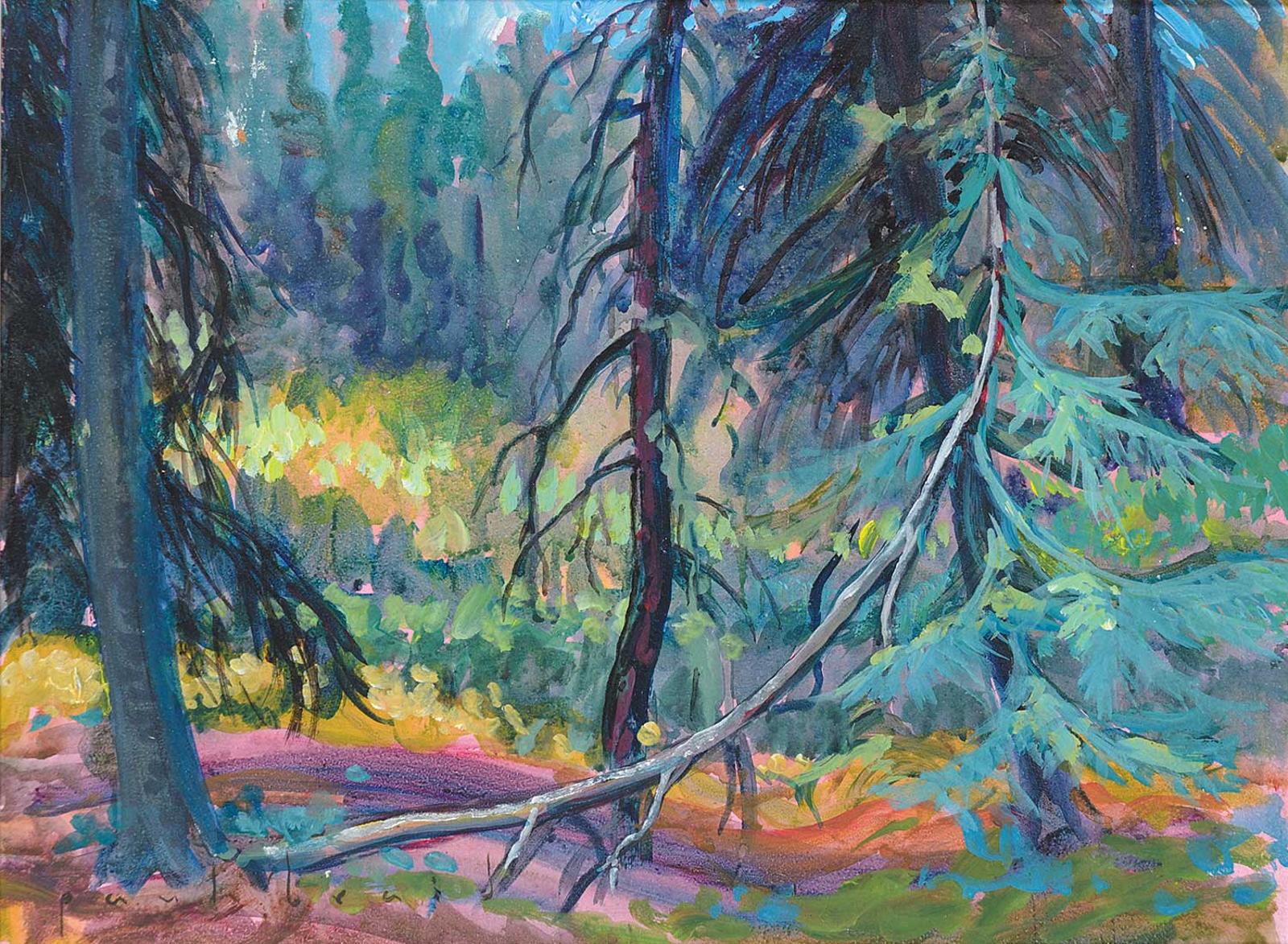 Paul Clayton Braid (1920-1999) - Pierre Grey Lakes Area