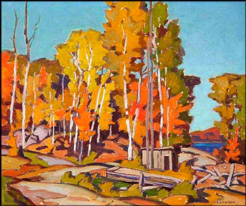 Alfred Joseph (A.J.) Casson (1898-1992) - Redstone Lake