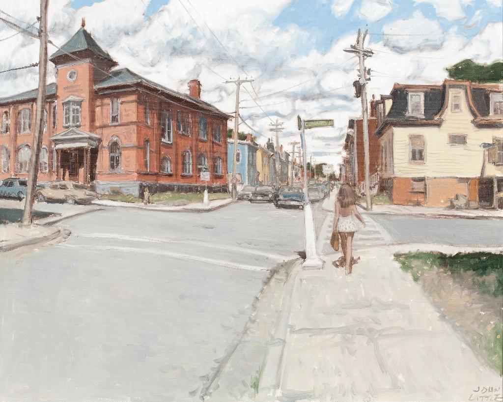 John Geoffrey Caruthers Little (1928-2024) - Manual Training School, Creighton Street At Cunard, Halifax