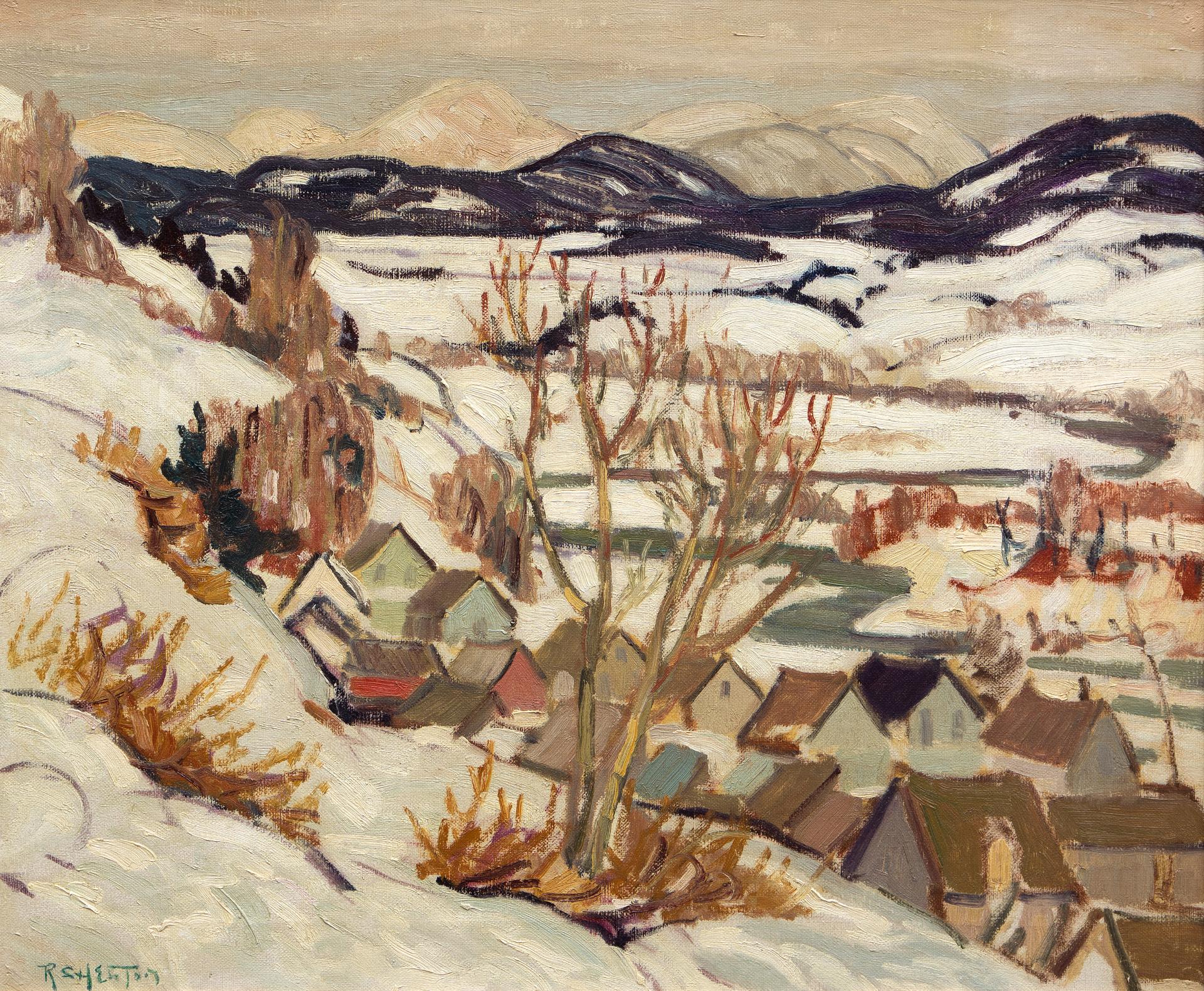 Randolph Stanley Hewton (1888-1960) - Laurentian Village, n. d.